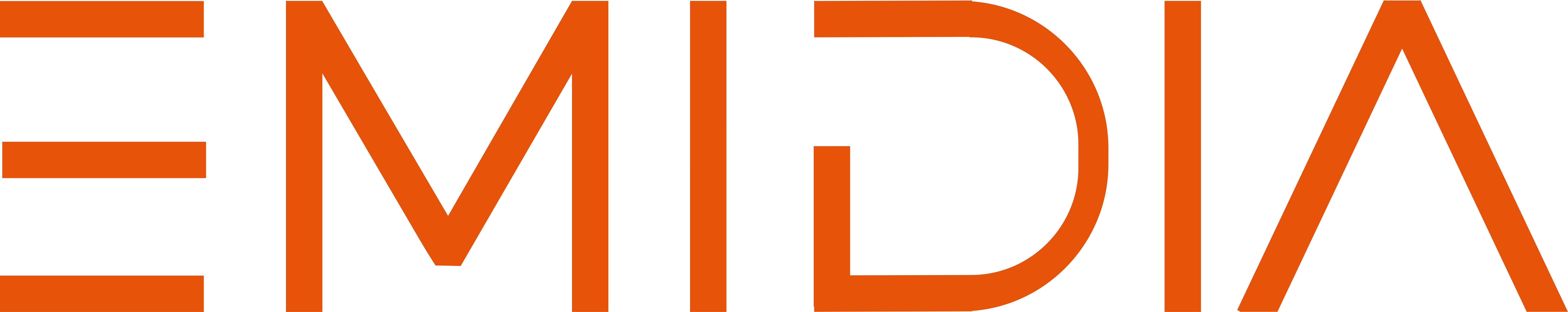 Logotipo da EMIDIA - Agência de Mídia Digital Out-of-Home